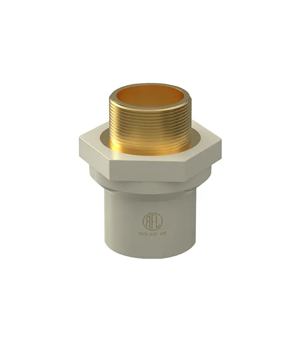 Buy CPVC Male Brass Adaptor 1/2'' at Best Price In Bangladesh