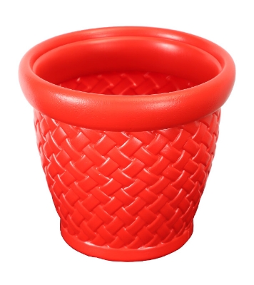 Buy Round Flower Tub 9" Red-TEL at Best Price In Bangladesh