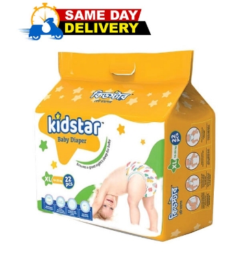Picture of Kidstar Baby Diaper Extra Large 22 Pcs