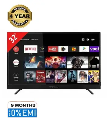 Picture of Sony Plus 32" 2GB/16GB Frameless Smart Android TV - Television With Free Wall Mount