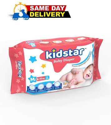 Picture of Kidstar Baby Diaper (Belt System) Medium 6-11kg