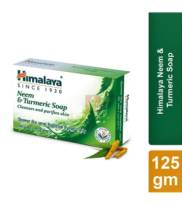Buy Himalaya Neem & Turmeric Soap 125gm  online