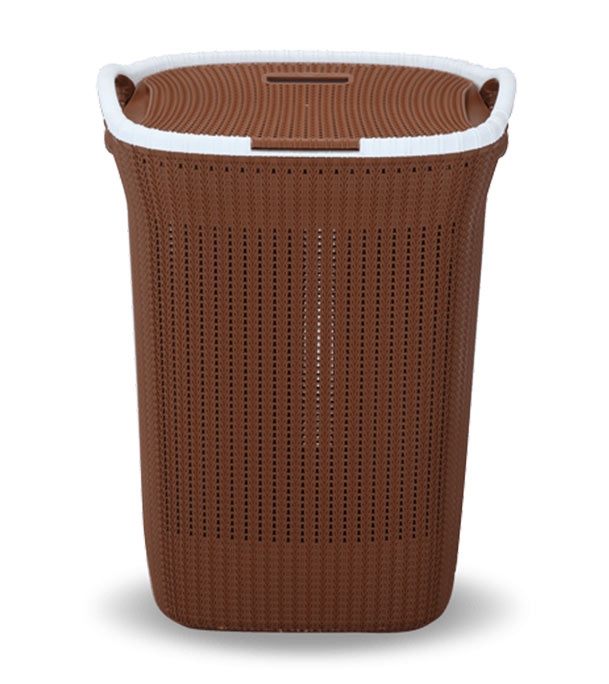 Picture of Caino Laundry Basket Oval Eagle Brown 
