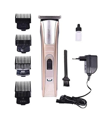 Buy Kemei KM-5017 Rechargeable Professional Hair Trimmer For Men, Women and Children (Multicolour)  Online 
