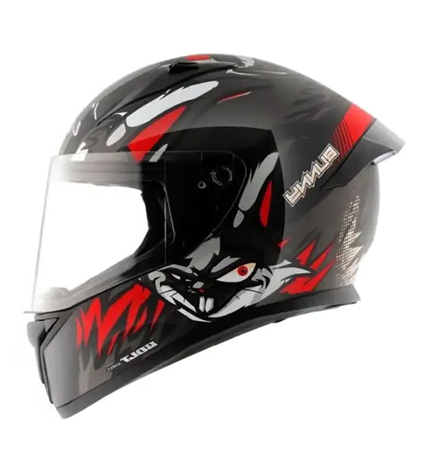 Buy Vega Bolt BUNNY Rrd & Black Full Face Helmet at Best Price In Bangladesh