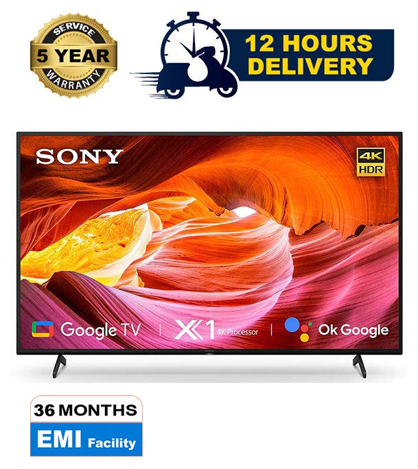 Picture of Sony Bravia X75K 50 Inch 4K UHD Smart Android Google TV - Television (Best Price)