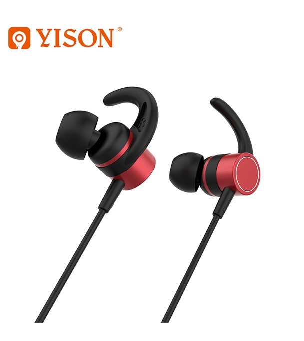 Picture of Yison E17 Neck BT Earphone Ipx5 Waterproof Sweatproof wireless In Ear Headphone Red