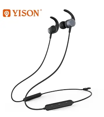 Picture of Yison E17 Neck BT Earphone Ipx5 Waterproof Sweatproof wireless In Ear Headphone Black