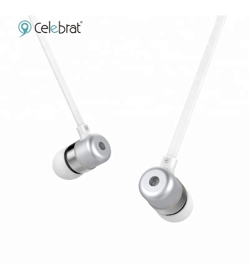 Picture of Yison G2 Flat Wire Metal Earphone In-ear Style Super Bass 3.5mm With Mic White