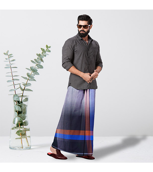 Picture of Mens Cotton Lungi
