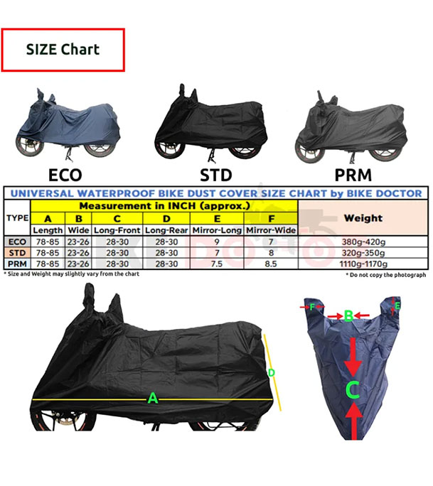 Picture of Full Water Resistant Bike Body Covar