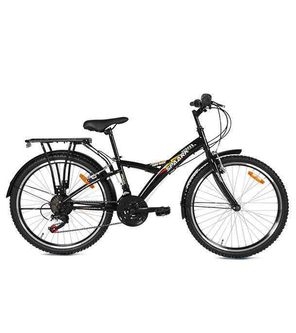 Buy Duranta Steel 7-Spd Spaark Gents 24'' Black (Decath)  Online 