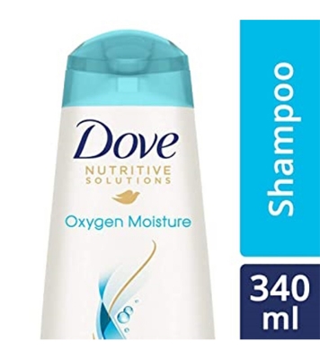 Buy Dove Oxygen Moisture Shampoo 340ml Online at Best Price