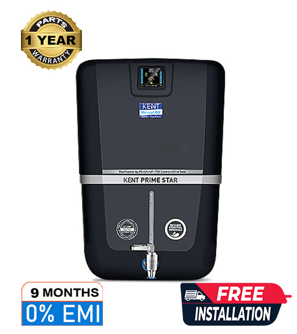 Buy KENT Prime Star-B 20 Liter Digital Display RO + UV + UF + TDS Control + UV in Tank Water Purifier Black at Best Price In Bangladesh