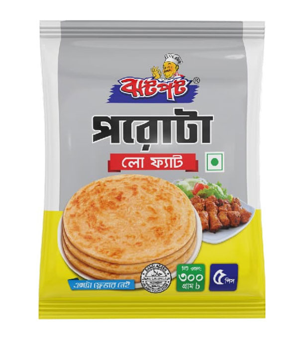 Buy PRAN Jhatpot Low Fat Paratha 5pcs Online at Best Price	
