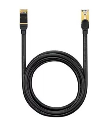 Picture of Baseus High Speed Seven Types of RJ45 10Gigabit Network Cable (round cable)3m Black 