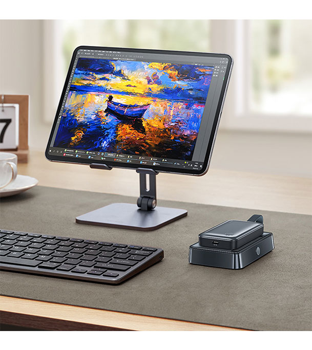 Picture of Baseus 4K Wireless Display Dongle Adapter Grey 