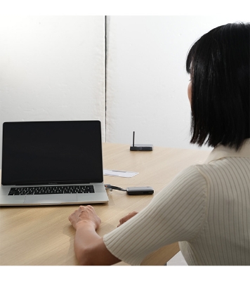 Picture of Baseus 4K Wireless Display Dongle Adapter Grey 