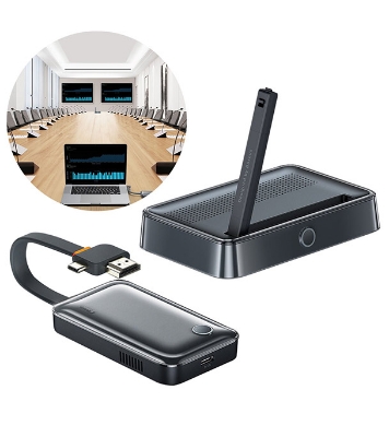 Picture of Baseus 4K Wireless Display Dongle Adapter Grey 