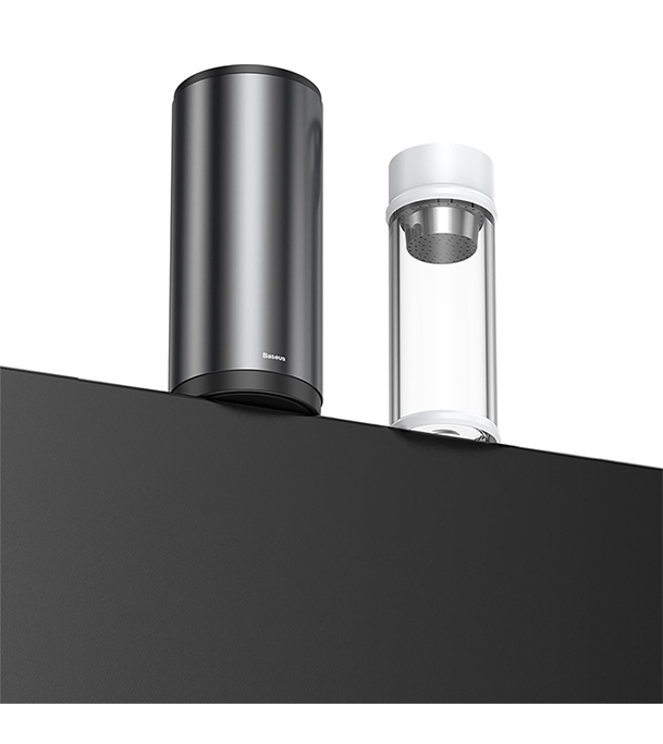 Picture of Baseus Smart Cleaner Auto Car Trash Can (Free Trash Bags 2 Rolls/60 Each) Black 