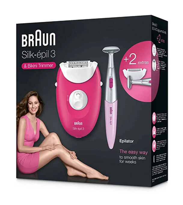 Buy Braun Silk-Epil 3 SE3-420 Epilator Bikini Trimmer For Women Online