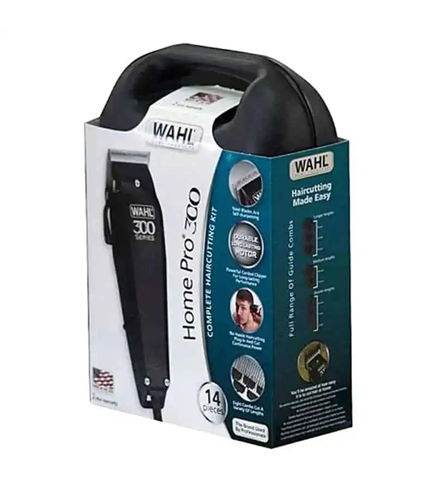 Buy Wahl 9217 Hair Trimmer Home Pro 14-Pcs Hair Clipper 300 Series Online