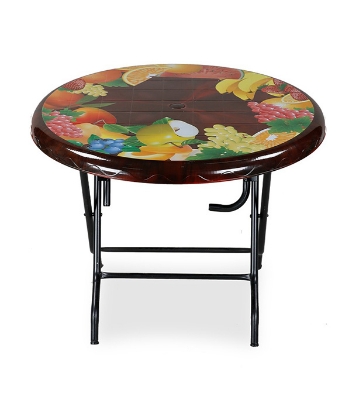 Dining Table 4 Seat Ro S L Print Mixed Fruit RW	
