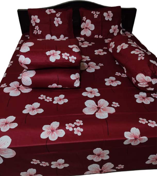 Picture of Exclusive Twill  Fabric Comforter set 5 in 1