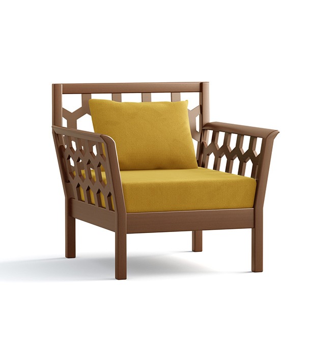 Buy Regal Single Sofa Noor (NOOR-SSC-316-3-1-20(FEBRIC-SF-2153) at Best Price in Bangladesh