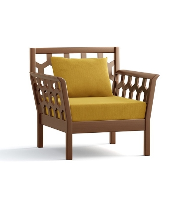 Buy Regal Single Sofa Noor (NOOR-SSC-316-3-1-20(FEBRIC-SF-2153) at Best Price in Bangladesh