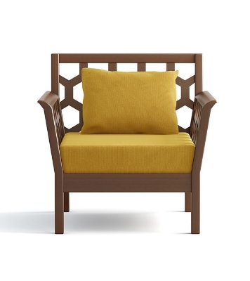 Buy Regal Single Sofa Noor (NOOR-SSC-316-3-1-20(FEBRIC-SF-2153) at Best Price in Bangladesh