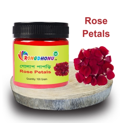 Picture of Rose Petal Powder, Golap Papri Powder (গোলাপ পাপড়ি গুড়া) 100 gm