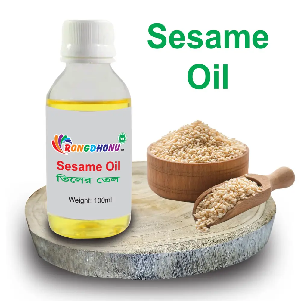 Picture of Organic Sesame Oil, Tiler Tel (তিলের তেল) 100ml