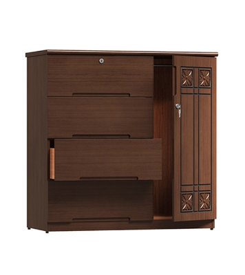 Buy Regal Eden Wooden Wardrobe WDH-358-3-1-20 at Best Price In Bangladesh