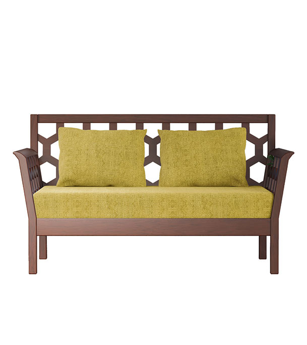 Buy Regal Wooden double Sofa-NOOR NOOR-SDC-316-3-1-20(FABRIC-SF-2120) at Best Price in Bangladesh