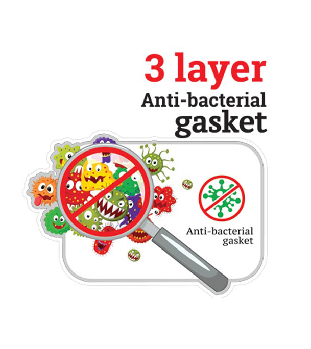 Buy VISION Glass Door Refrigerator RE-200L Mirror Purple Flower Top Mount at Best Price In Bangladesh