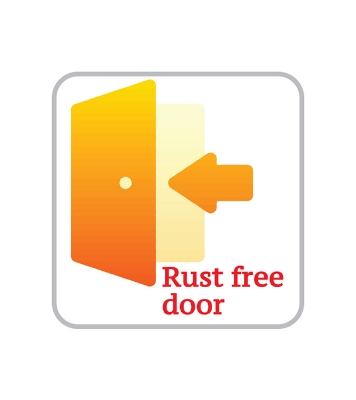 Buy VISION Glass Door Refrigerator RE-200L Mirror Purple Flower Top Mount at Best Price In Bangladesh