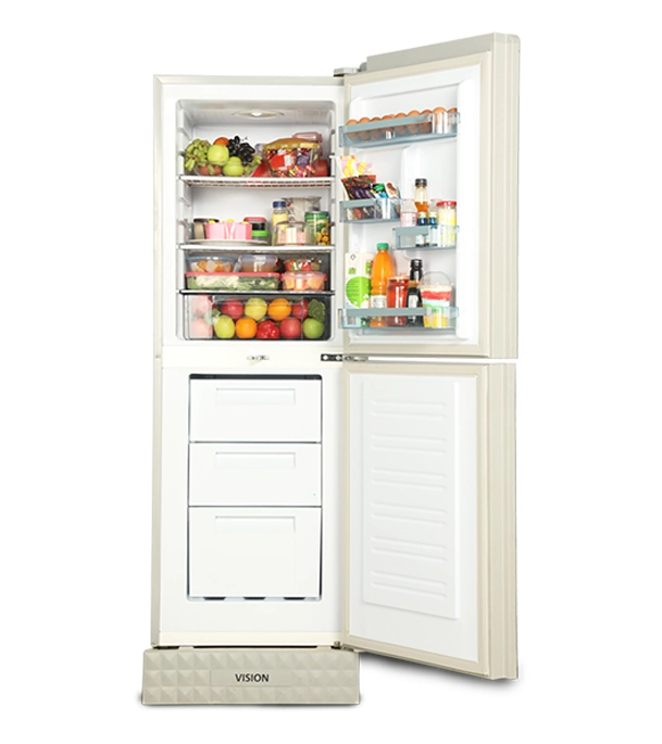 Picture of VISION Glass Door Refrigerator RE-208 Liter Pink Couple