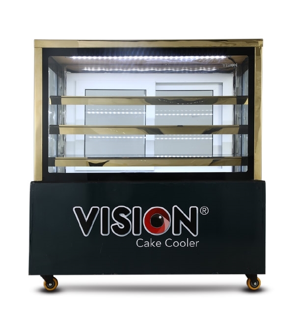 Picture of VISION Straight Glass Cake Cooler(4X2.5X4FT) (8 ~ 12°C)