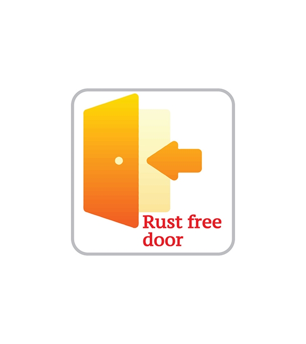 Picture of VISION Glass Door Top Mount with Fabulous Ultra-Modern Glass Door Design Refrigerator RE-217 Liter Pink Flower