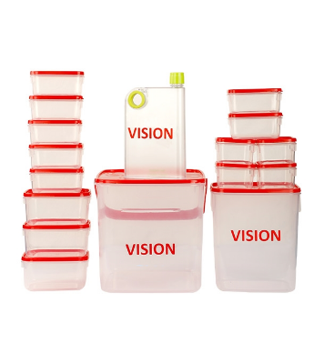 Picture of VISION GD Refrigerator RE-217 L Dahlia Red TM 