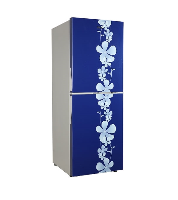 Picture of ViGO Refrigerator RE-238 L Blue Side Flower Bottom Mount