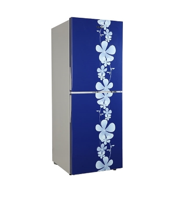 Picture of ViGO Refrigerator RE-252 L Blue Side Flower Bottom Mount