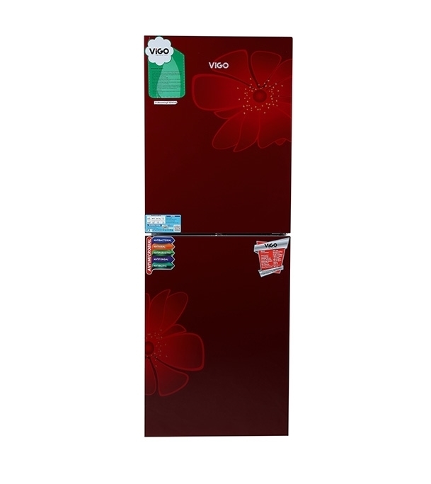Picture of ViGO GD Refrigerator RE 252 L Red Blooming FL BM