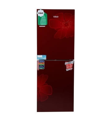 Picture of ViGO GD Refrigerator RE 262 L Red Blooming FL TM