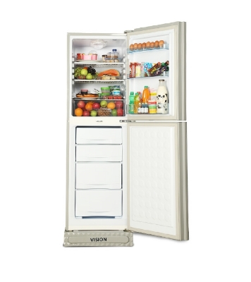 Picture of VISION VSN GD Refrigerator RE-252L Mirror Lotus FL BM