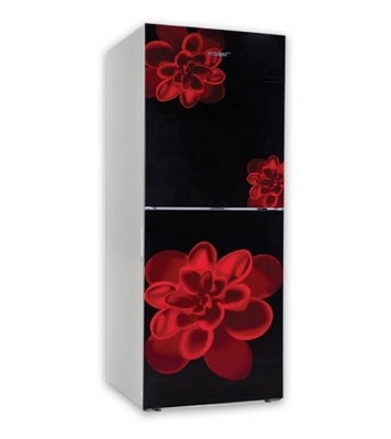 Picture of Vision GD Refrigerator Re-216l Red Rose Flower