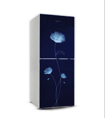 Picture of VISION GD Refrigerator RE-216L Blue Peony  FL-BM