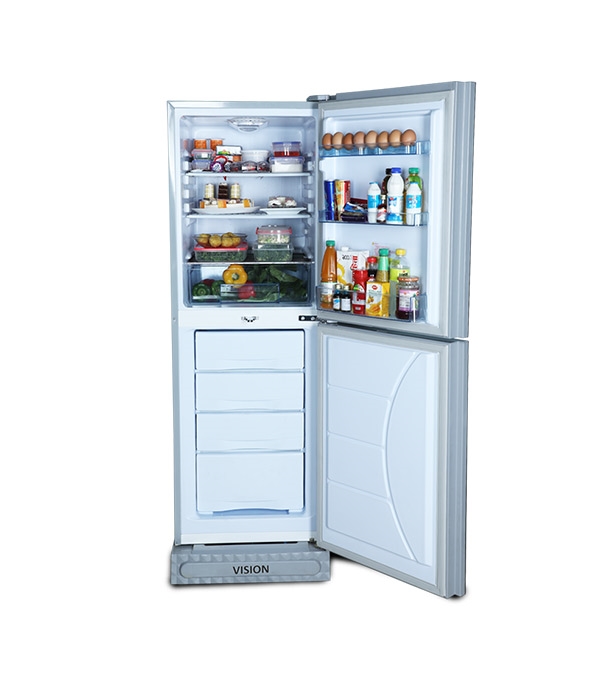 Picture of VISION GD Refrigerator RE-216L Blue Peony  FL-BM
