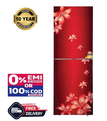 Picture of ViGO GD Refrigerator RE 150L Lily Fl Maroon TM